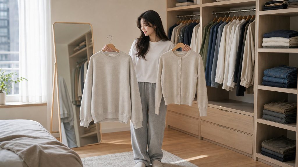 옷 사이즈 비교