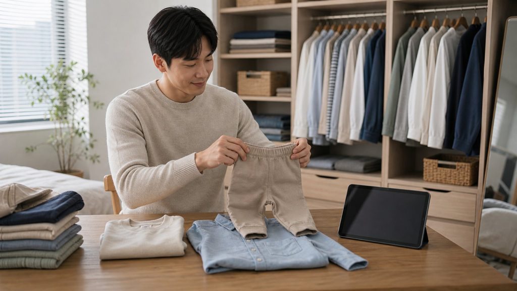 옷장과 의류