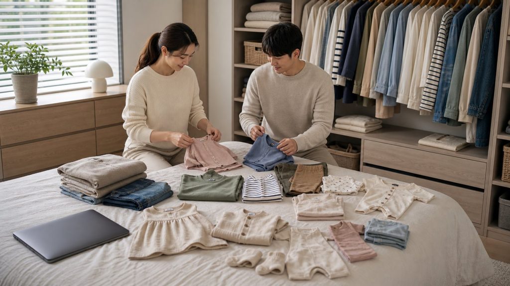 벨트는 바지 허리보다 약 2인치 큰 것을 고른다