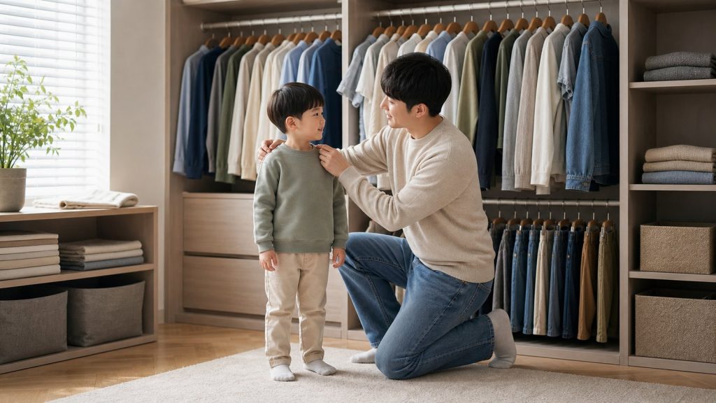 옷장과 의류