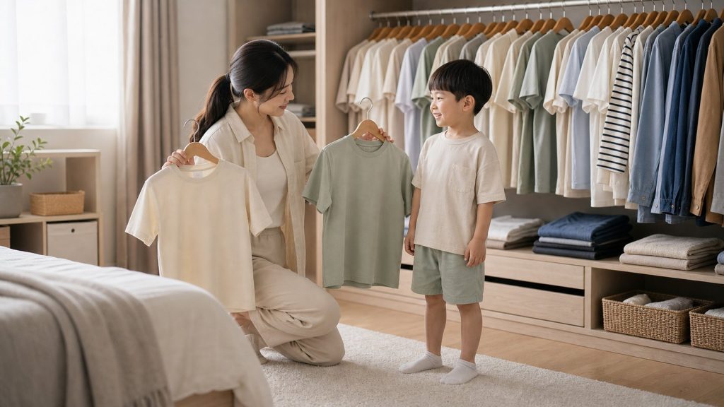 옷장과 의류