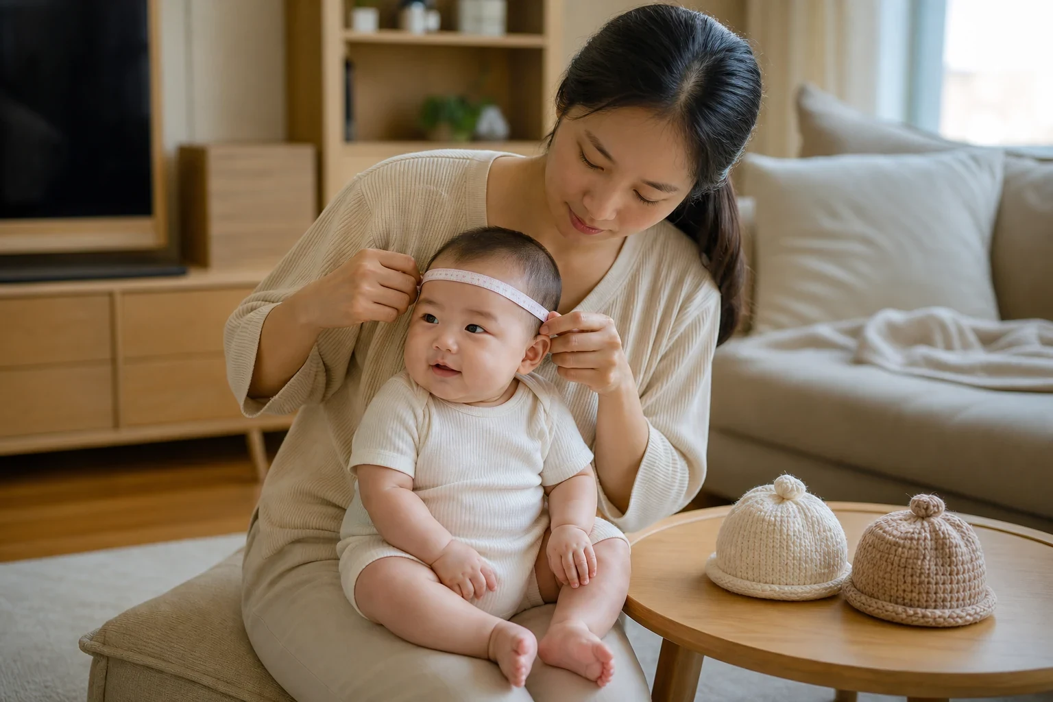 아기 모자 사이즈 머리둘레로