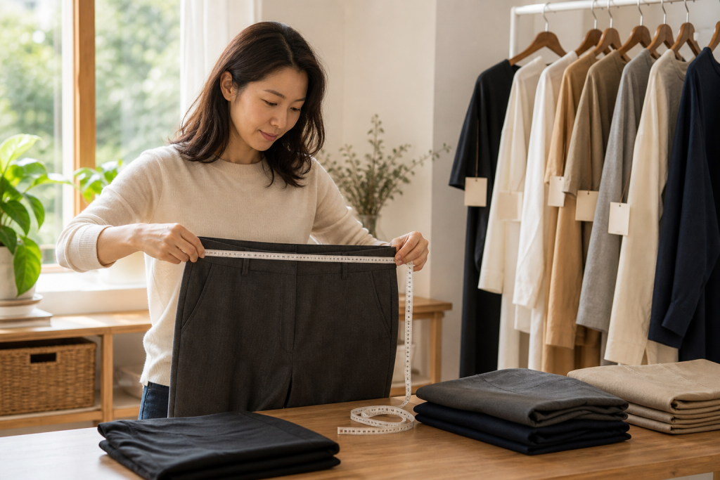 사이즈표 보는법 옷사이즈