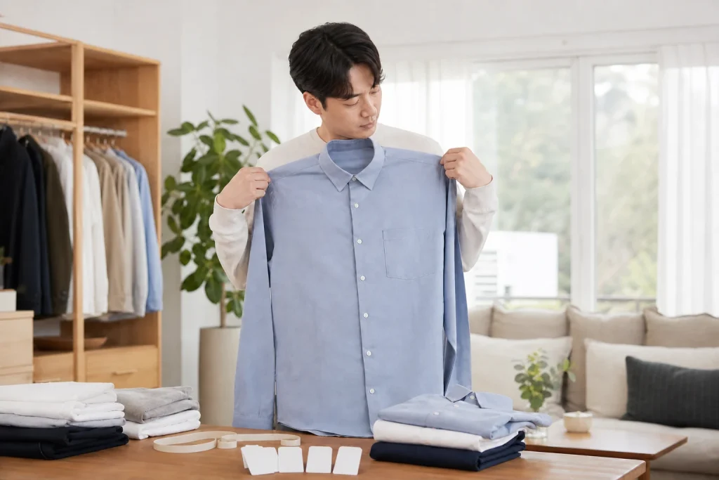 옷 사이즈 비교
